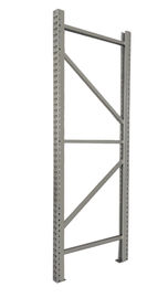3” X 3” Section Teardrop Pallet Racking Upright Frame 4" X 4 1/4" Footplates