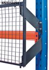 Full Welded Pallet Rack Back Guard With Predrilled Holes Anti - Collapse supplier