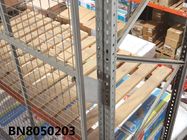 Heavy Duty Welded Pallet Rack Back Guard With Square Tube Framed 1125mm Wide supplier