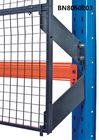 Heavy Duty Welded Pallet Rack Back Guard With Square Tube Framed 1125mm Wide supplier