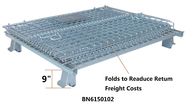 2 X 2 Wire Mesh Storage Boxes , Wire Folding Bulk Containers 4000 Lbs Capacity supplier
