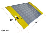 Non Skid High Tractiondock Transition Plates , 4 * 2 Feet Pallet Truck Dock Plate supplier