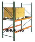 3” X 3” Section Teardrop Pallet Racking Upright Frame 4&quot; X 4 1/4&quot; Footplates supplier