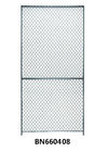 Industrial 8x4 Wire Mesh Partition Panels Powder Coated Assembled supplier