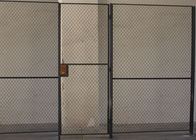 Single Hinged Wire Mesh Security Door, Wire Mesh Hinged Door Erosion Resistant supplier