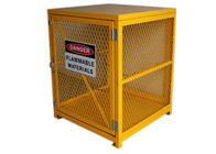 Desk Top Half Height  Propane Tank Safety Cage , Gas Bottle Enclosure 31” W X 30” D X 35” H supplier