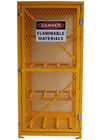 Extra 72” Lockable Gas Bottle Storage Cabinet , Propane Tank Storage Cage 4 Shelves supplier