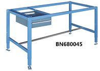 Metal Industrial Work Benches Workbench Drawers 16 Inch With Lock And Pull Bar supplier