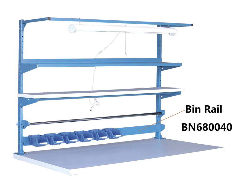 Blue Adjustable Heavy Duty Work Table Organizer For Bins Bolts And Nuts Connect supplier