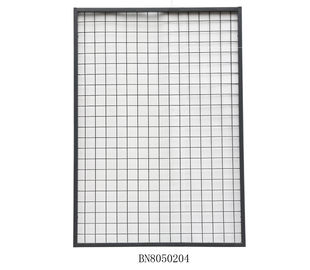 China Warehouse Steel Mesh Pallet Rack Back Guard 2 Inch X 2 Inch 1125mm Wide 700mm High factory