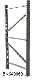 China Commercial 96 *42 Inch Teardrop Pallet Rack Uprights Full Welded Anticorrosive factory