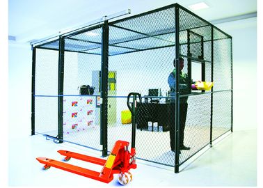 China 2 Sides Wire Mesh Security Partitions 10 Feet Width 10 Feet Depth 8 Feet High factory