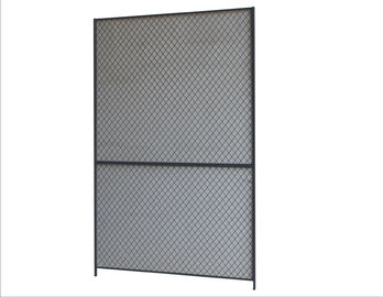 China 10 Gauge 10x4 Wire Mesh Partition Panels For Commercial Storage Facilities factory