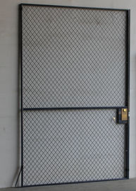 China Single Hinged Wire Mesh Security Door, Wire Mesh Hinged Door Erosion Resistant factory