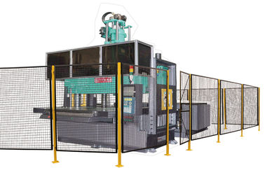 China Working Site Robot Safety Fence , Heavy Duty Steel Wire Guard Enclosures factory
