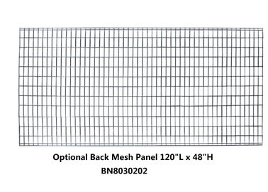 120 *48 Inch  Pallet Rack Guards , Heavy Duty Wire Mesh Panels For Cages