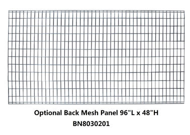 Optional Steel Back Welded Wire Mesh Panels , Security Mesh Panels Anticorrosive