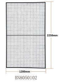 Welded Pallet Rack Back Guard With Predrilled Holes 2250mm*1200mm Anti Collapse supplier