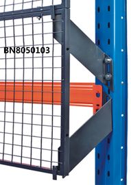 ANSI Standard Pallet Rack Back Guard With Square Tube Framed 2250mm*1000mm supplier