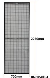 Metal Machine Safety Fencing Panels , Pallet Rack Backing System 2250mm * 700mm supplier