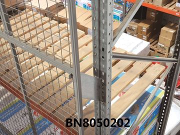 Dropping Preventing Pallet Rack Back Guard 1125mm *1200mm High Connectable supplier