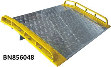 Heavy Duty  Dock Plates , Aluminum Dock Board With Steel Curb 15000 Lbs Capacity supplier