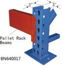Step Beam Style Teardrop Pallet Rack Shelving 2000 Lbs – 7000 Lbs Capacities supplier