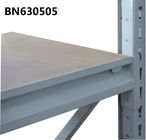 Powder Coated Heavy Duty Steel Storage Racks Steel Upright 18” Deep X 72” High supplier