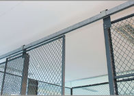 2 Sides Wire Mesh Security Partitions 10 Feet Width 10 Feet Depth 8 Feet High supplier