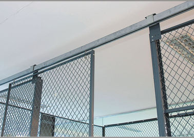 2 Sides Wire Mesh Security Partitions 10 Feet Width 10 Feet Depth 8 Feet High supplier