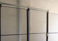 Access Control 3 Sides Wire Mesh Security Cage , Warehouse Security Cage  20* 10 *10 supplier