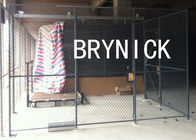 Access Control 3 Sides Wire Mesh Security Cage , Warehouse Security Cage  20* 10 *10 supplier