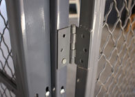 Single Hinged Wire Mesh Security Door, Wire Mesh Hinged Door Erosion Resistant supplier