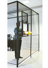 Sliding Service Security Wire Mesh Window Guard , Wire Mesh Security Panels For Windows supplier