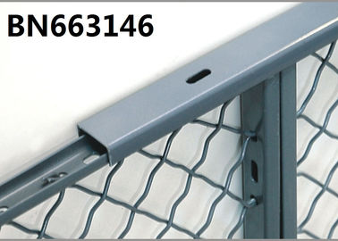 2 Inch Steel Channel Long Top Capping For Industrial Mesh Partitioning 2 Inch Width supplier