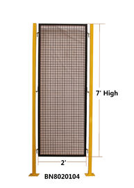 Inline Palletizer Protector Machine Perimeter Guarding , Wire Machine Guard Fencing supplier