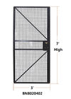 Powder Coated Wire Mesh Machine Guarding With 1 ½ X 1 ½ Inch Wire Mesh Grid supplier