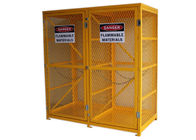 72&quot; Mesh Lpg Cylinder Storage Cabinet 65” Tall Safety Cages For Gas Bottles supplier