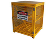 Steel Gas Cylinder Storage Cages , Lpg Gas Bottle Storage Cages 139 LBS Weight supplier