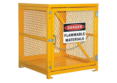 Desk Top Half Height  Propane Tank Safety Cage , Gas Bottle Enclosure 31” W X 30” D X 35” H supplier