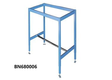 Heavy Duty Height Adjustable Production Workbench Blue Color 72” Wide and 30” Deep supplier