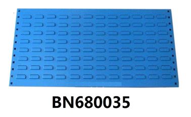 96" Bin Panel Industrial Work Table / Heavy Duty Steel Workbench Tan Color supplier