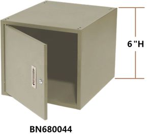 Punched Steel Industrial Metal Workbench Drawer Lockable For Security supplier