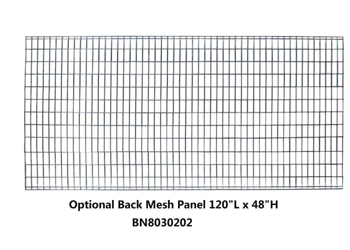 120 *48 Inch  Pallet Rack Guards , Heavy Duty Wire Mesh Panels For Cages supplier