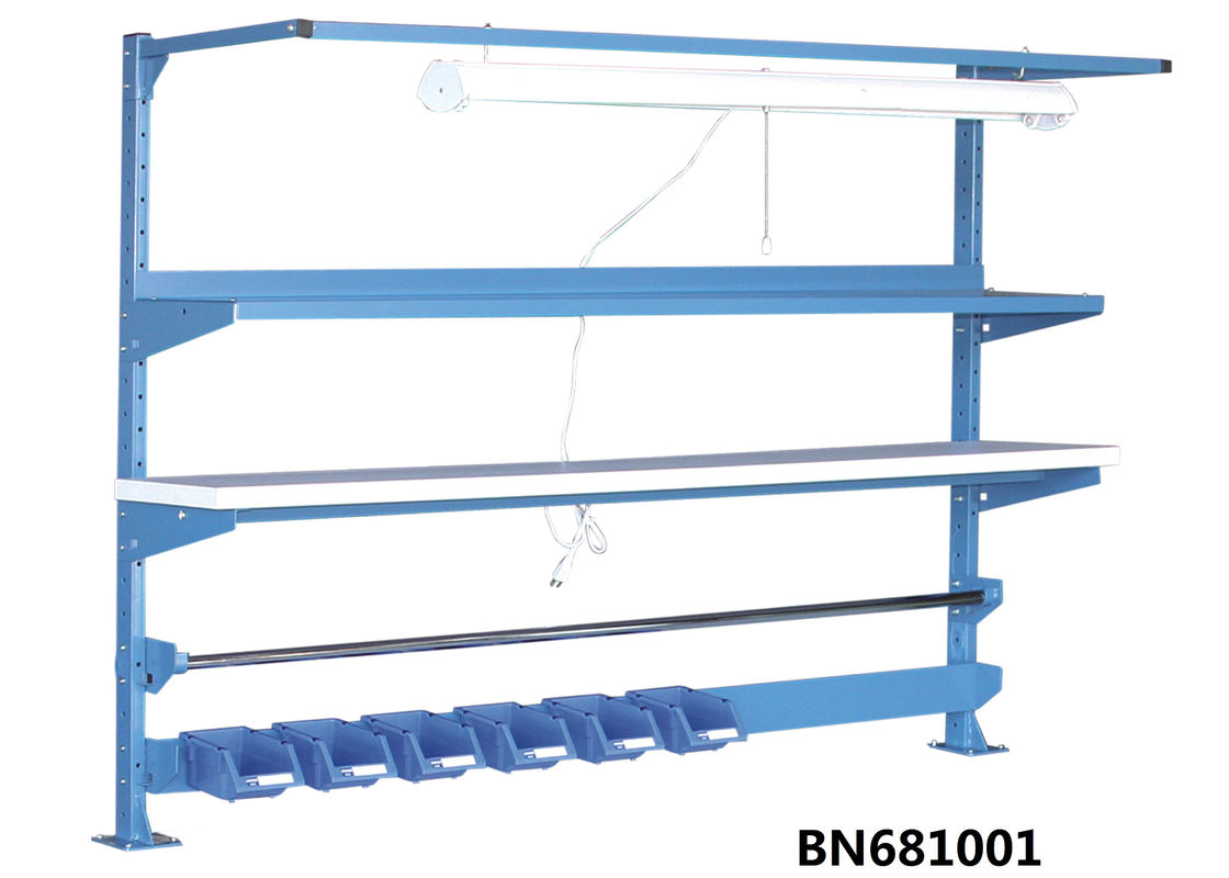 Adjustable Heavy Duty Work Table , Industrial Workstation Table P/C Finished supplier