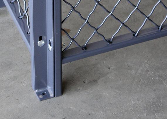 High Ventilated  Wire Mesh Security Rooms , Indoor Security Cage Storage Locker